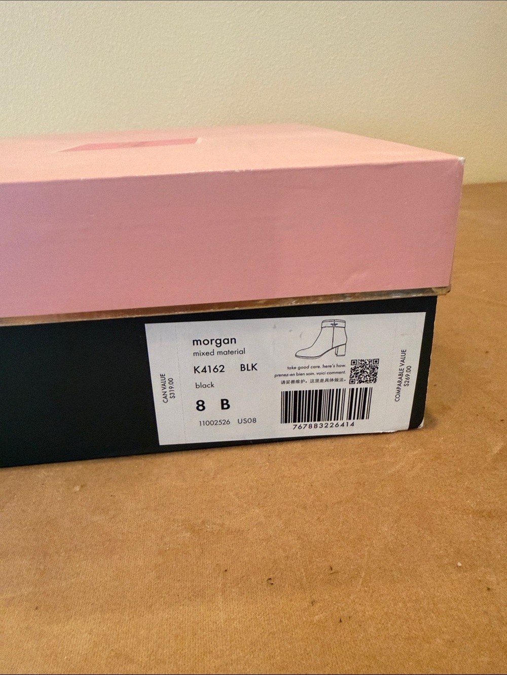 kate spade Morgan Black Suede Ankle Boots - Picture 2 of 4